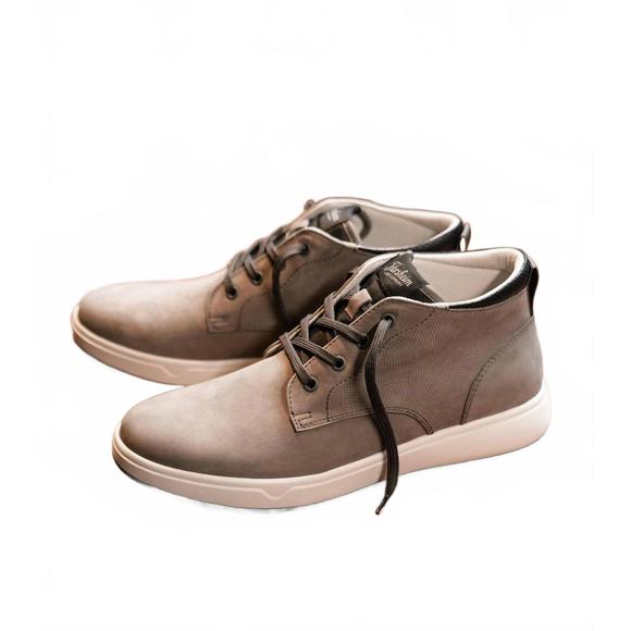 NEW FLORSHEIM men\'s heist plain toe chukka boot in beige main image 6